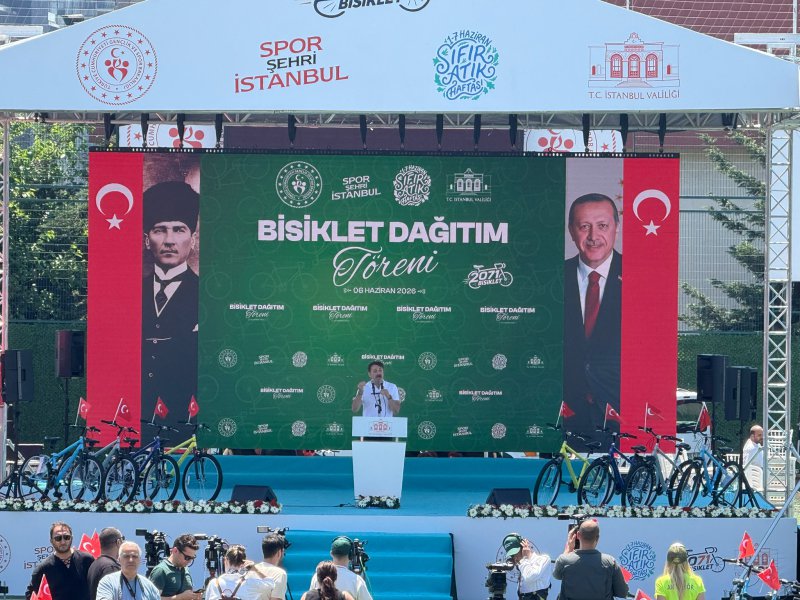 Bahçelievler’de 2071 Çocuk Bisiklet Sevinci Yaşadı