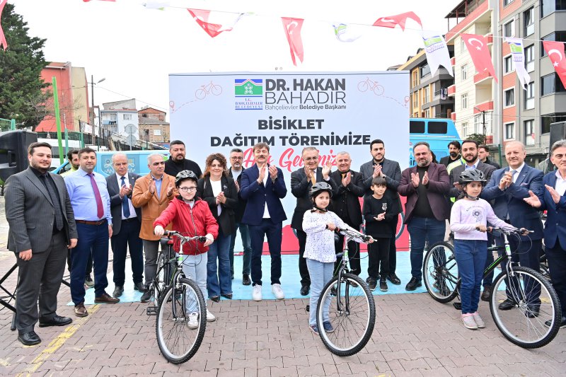 Bahçelievler’de 39. Bisiklet Çekilişi ve Dağıtım Töreni Gerçekleştirildi.