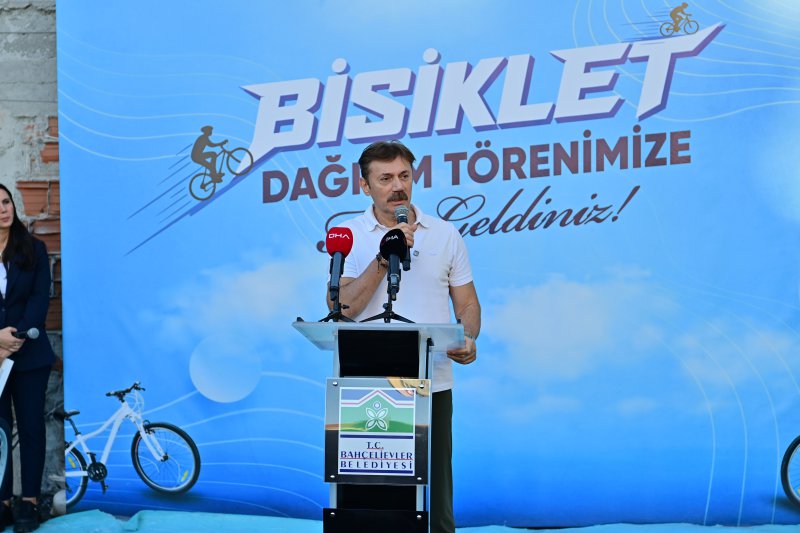 Bahçelievler'de 44'üncü Geleneksel Bisiklet Dağıtım Töreni Gerçekleştirildi