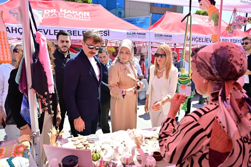 Bahçelievler’de Kadınların El Emeği Ekonomiye Kazandırılıyor