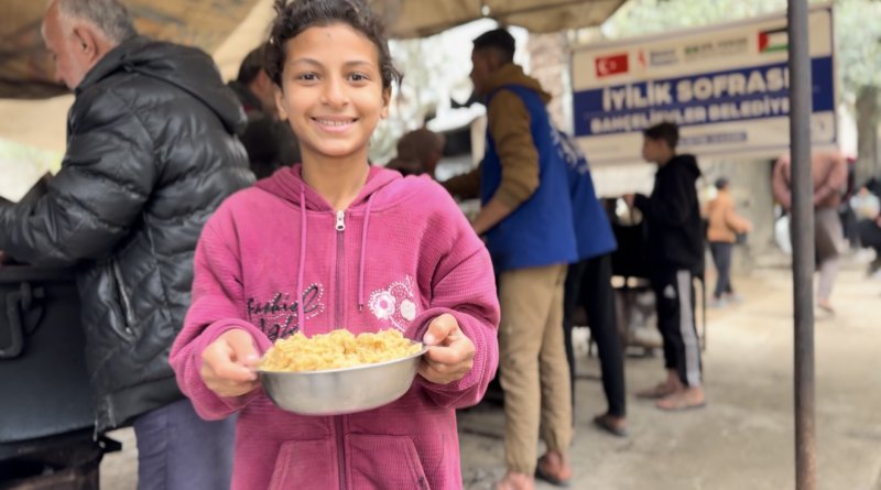 Bahçelievler'den Gazzeye'ye İyilik Sofrası