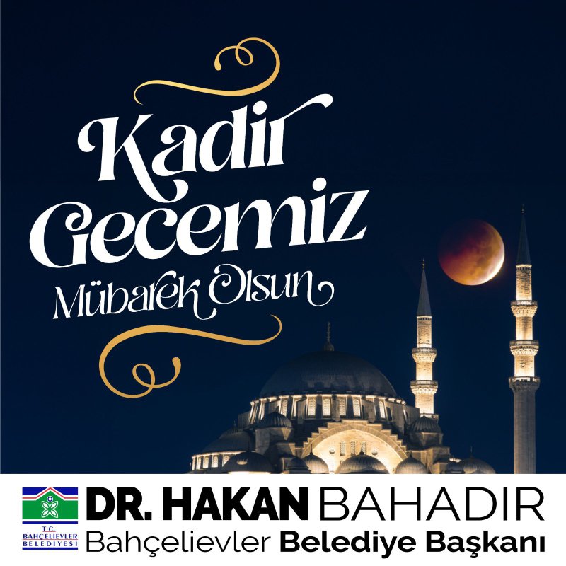 Kadir Gecemiz Mübarek Olsun