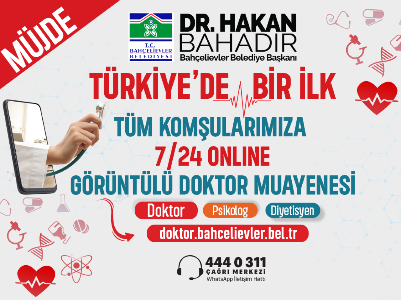 7/24 Online Doktor Muayenesi